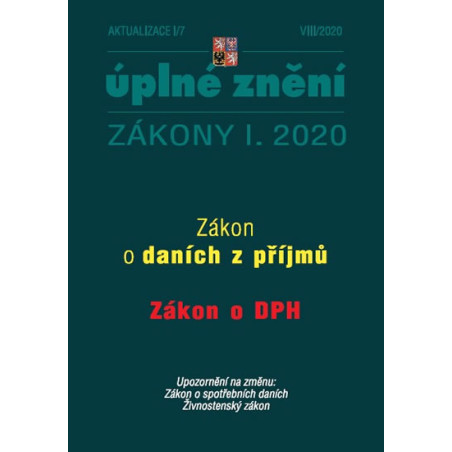 Aktualizace I/7 2020 - Úplné znění Zákona