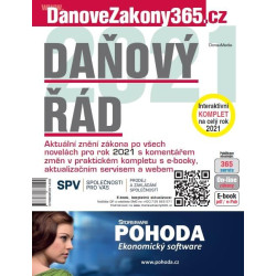 Daňový řád 2021 s komentářem změn