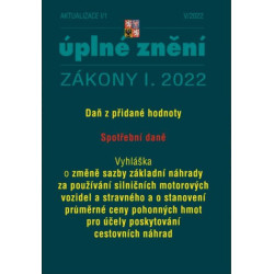 Aktualizace 2022 I/1 - Spotřební daně, DPH