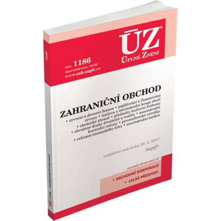 ÚZ 1186 Zahraniční obchod