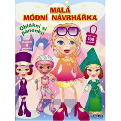Malá módní návrhářka - Oblékni si panenku
