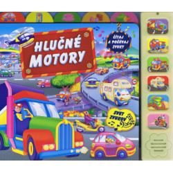 Hlučné motory - zvuková knižka