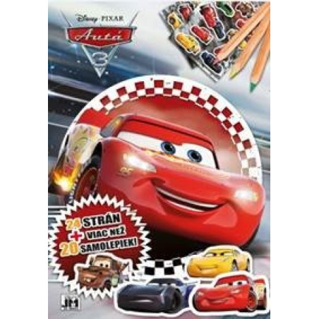 Vymaľovanka A4+/ Cars 3