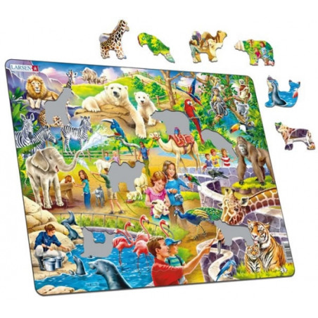 Puzzle MAXI - ZOO/48 dílků