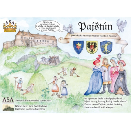 Pajštún - 1. prechádzka históriou hradu s vtáčikom Karolom
