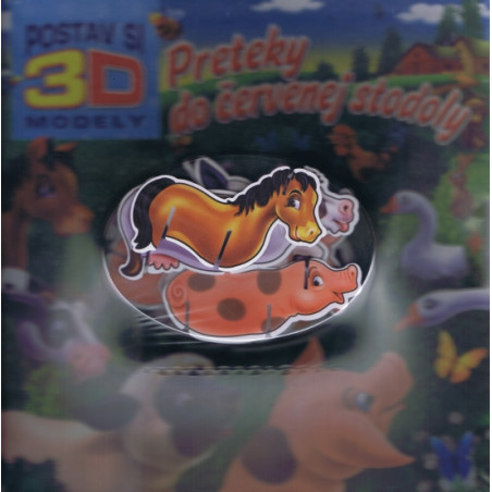 Preteky do červenej stodoly - postav si 3D modely