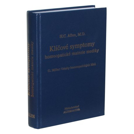 Klíčové symptomy homeopatické materie mediky
