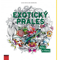 Exotický prales-maľovanky pre dospelých