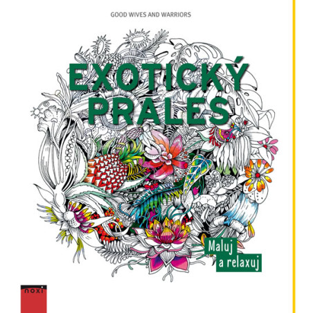 Exotický prales - Maluj a relaxuj