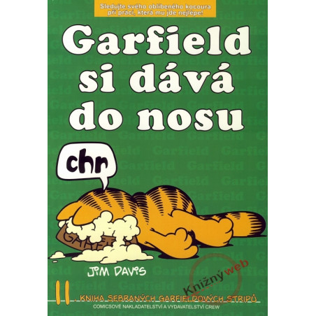 Garfield si dává do nosu (č.11)