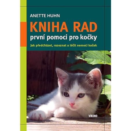 Kniha rad první pomoci pro kočky