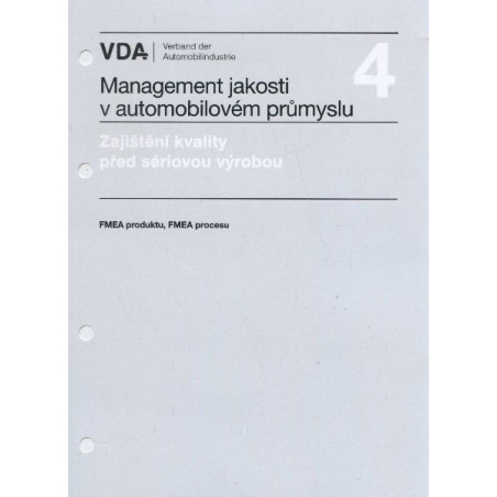 Management jakosti v automobilovém průmyslu VDA 4