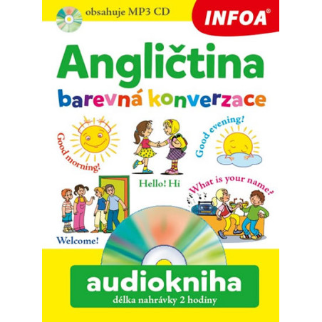 Angličtina barevná konverzace + CDmp3