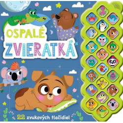Ospalé zvieratká - zvuková knižka 22 zvukov