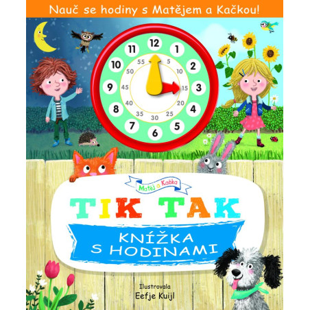 TIK TAK Knížka s hodinami