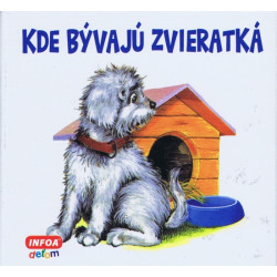 Štvorcové leporelo - Kde bývajú zvieratká