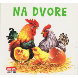 Štvorcové leporelo - Na dvore