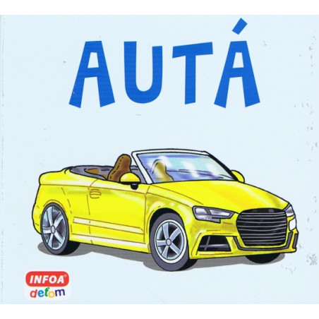 Štvorcové leporelo - Autá