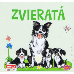 Štvorcové leporelo - Zvieratá