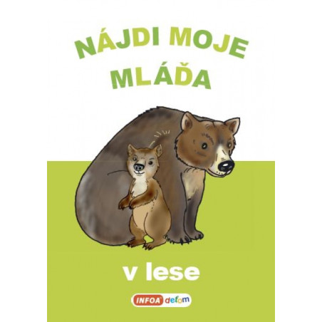 Nájdi moje mláďa - v lese