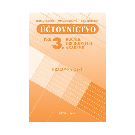 Účtovníctvo pre 3. ročník obchodných akadémií