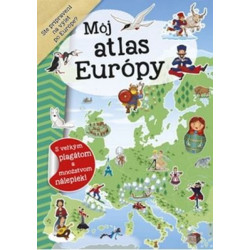 Môj atlas Európy + plagát a nálepky