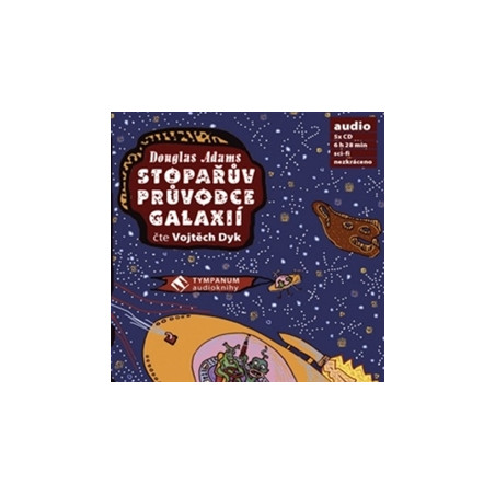 Stopařův průvodce galaxií (1xaudio na cd - mp3)