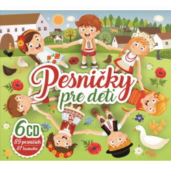 CD - Pesničky pre deti 6 CD BOX