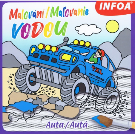 Malování / Maľovanie vodou – Auta