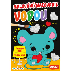 Malování vodou - Dobrou noc / Maľovanie vodou - Dobrú noc