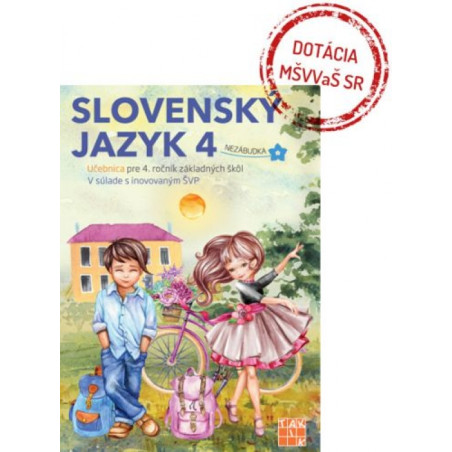 Slovenský jazyk 4 - učebnica (nov.vyd.)
