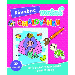 Půvabné vodní omalovánky