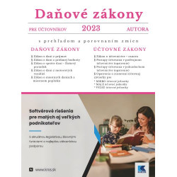 Daňové zákony 2023 pre účtovníkov