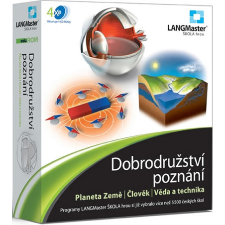 Dobrodružství poznání - Planeta Země, Člověk, Věda a technika - 4CD