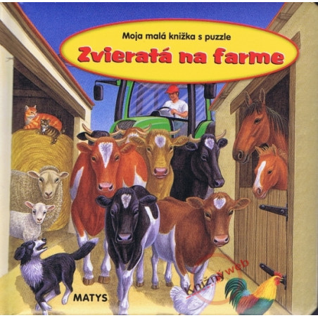 Zvieratká na farme - Moja prvá knižka s puzzle