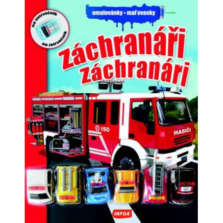 Omalovánky / Maľovanky - Záchranáři / Záchranári