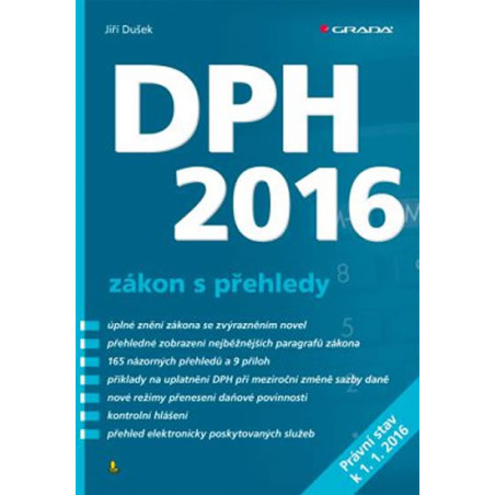 DPH 2016 - zákon s přehledy