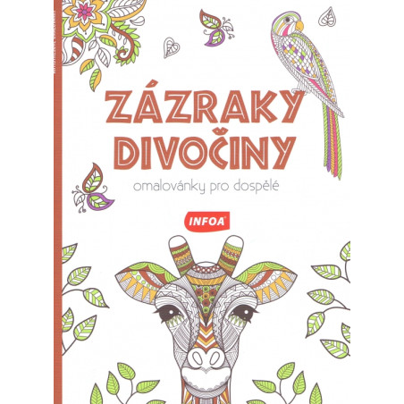 Omalovánky pro dospělé - Zázraky divočiny
