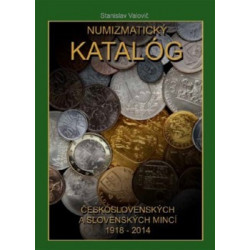 Numizmatický katalóg československýcha slovensých mincí 1918- 2014( nov.vyd.)