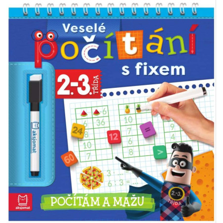 Veselé počítání s fixem - Počítám a mažu