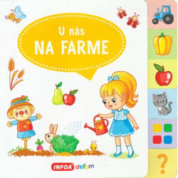 U nás na farme - Veľká knižka so záložkami