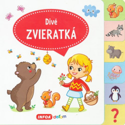 Divé zvieratká - Veľká knižka so záložkami