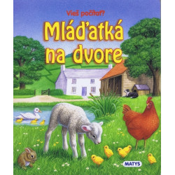 Mláďatká na dvore - leporelo