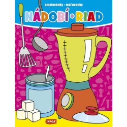 Omalovánky / Maľovanky - Nádobí / Riad
