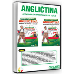 Angličtina animovaná gramatika I.+II. - sada 2CD