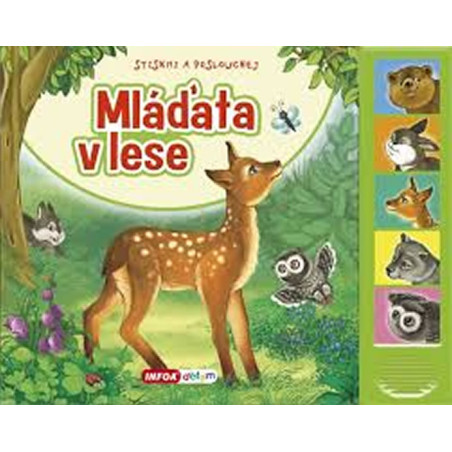Mláďata v lese - Stiskni a poslouchej