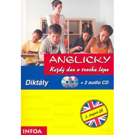Anglicky každý den - diktáty + CD
