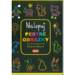 Nalepuj pestré obrázky - žlutý sešit