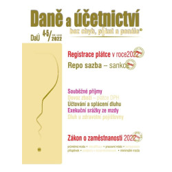 Daně a účetnictví bez chyb, pokut a penále 4-5/2022