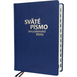 Sväté písmo – Jeruzalemská Biblia (veľký formát) – modrá